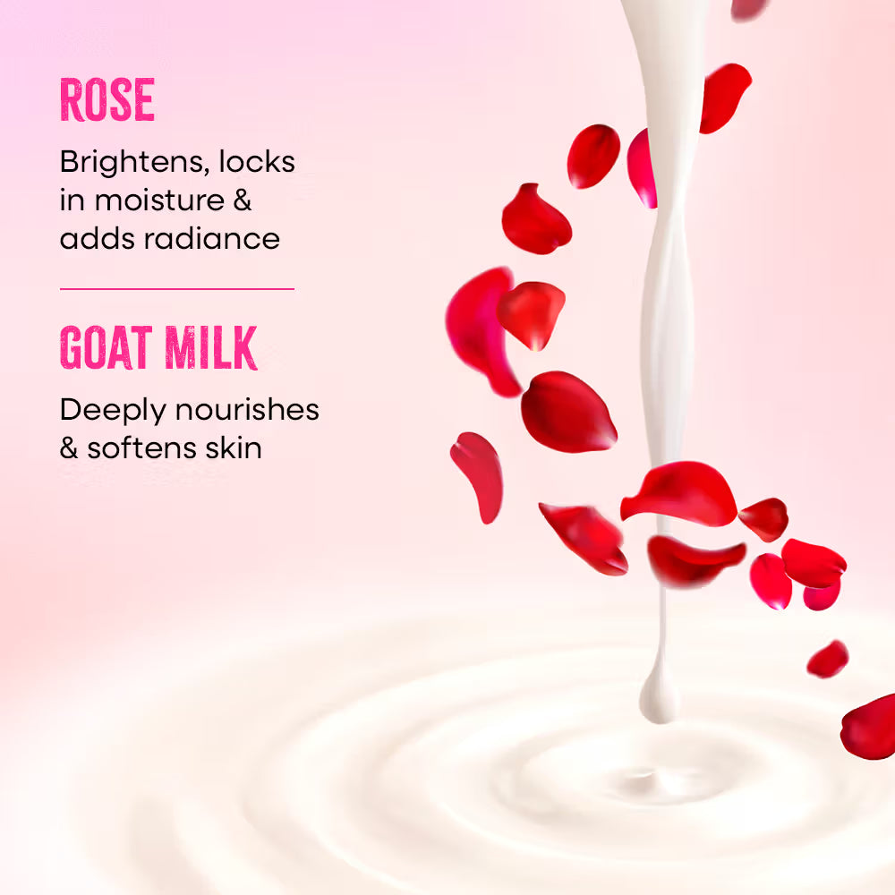 Nykaa Skin Secrets Rose + Goat Milk Sheet Mask 20 MILLI_LITRE