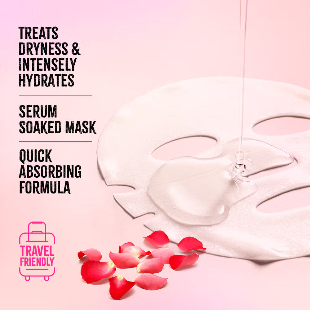 Nykaa Skin Secrets Rose + Goat Milk Sheet Mask 20 MILLI_LITRE