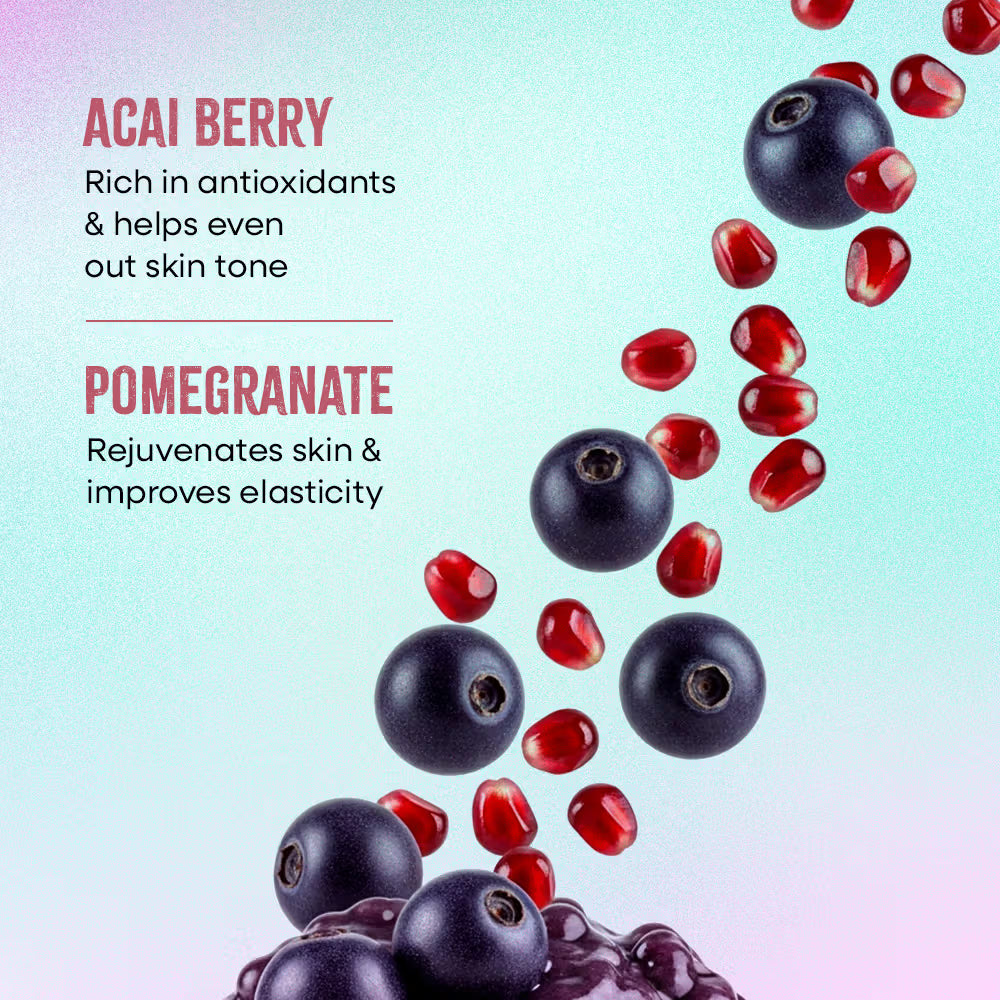 NYKAA Acai Berry + Pomegranate Sheet Mask 20 MILLI_LITRE