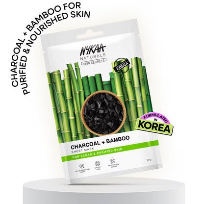 Nykaa Skin Secrets Bamboo Sheet Mask 1 PIECE