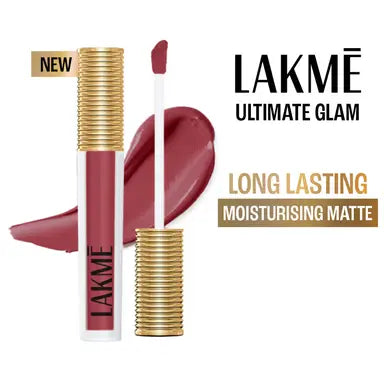 LAKME ULTIMATE GLAM LIQUID LIPSTICK - 8 NUDE DREAM