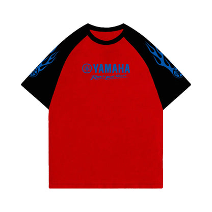 R15 Track Flame Oversized Tee