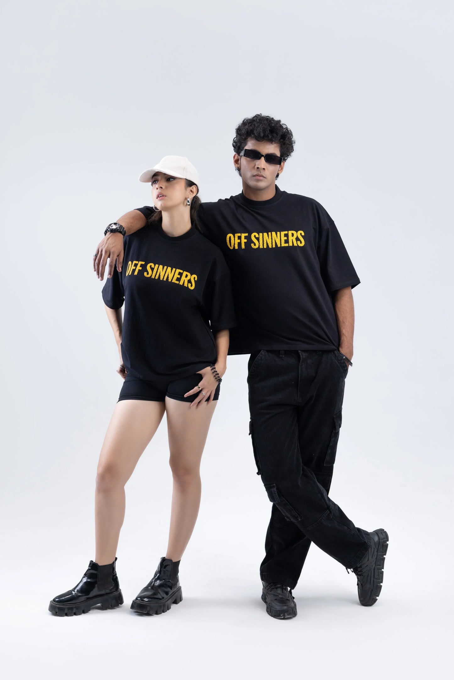 “Beauty Bites Back” Round Neck Black T-shirt