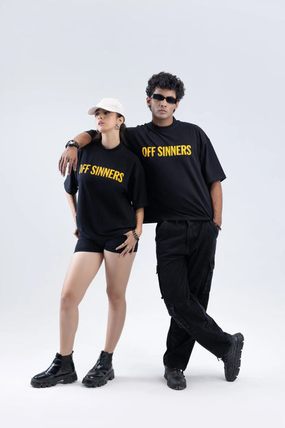 “Beauty Bites Back” Round Neck Black T-shirt