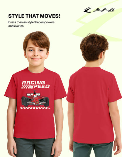 Boy's Organic Cotton Printed T-Shirts