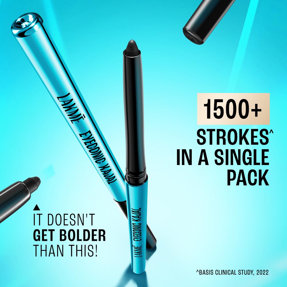 LAKME EYECONIC KAJAL DEEP BLACK