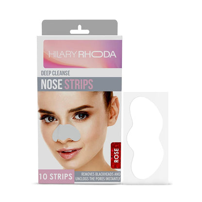 Hilary Rhoda Rose Deep Cleanse Nose Strips 10 PIECE