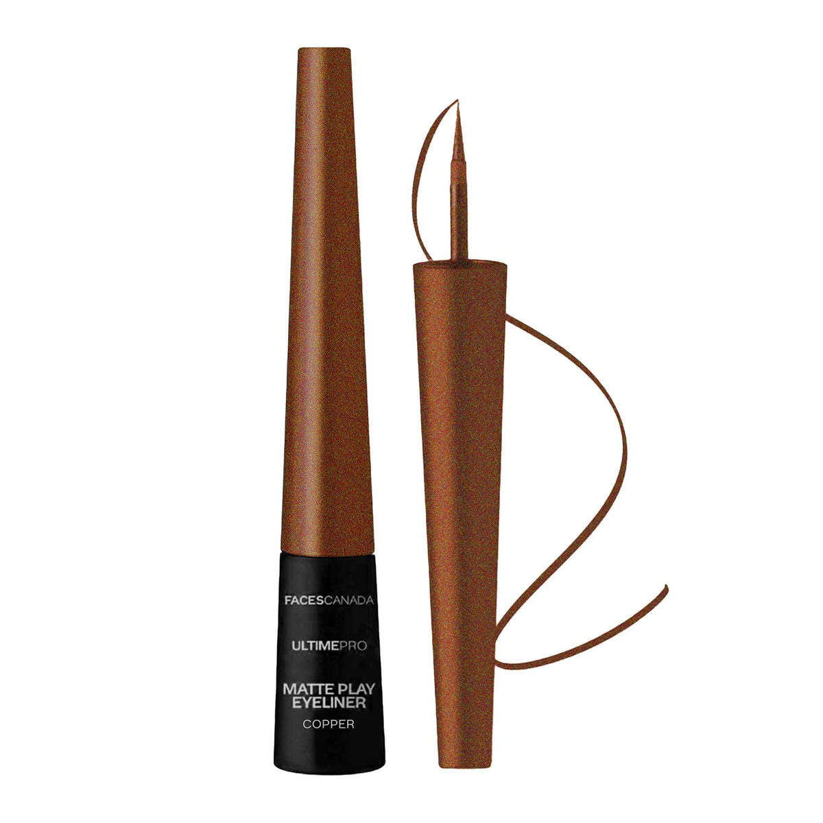 Faces Canada Ultime Pro Matte Play Eyeliner , Shimmer Finish , Waterproof, Smudgeproof 2.5 ml