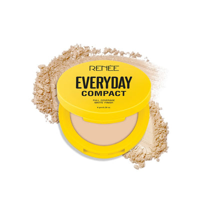 RENEE EVERYDAY COMPACT FULL COVERAGE MATTE FINISH - Rye 8 g