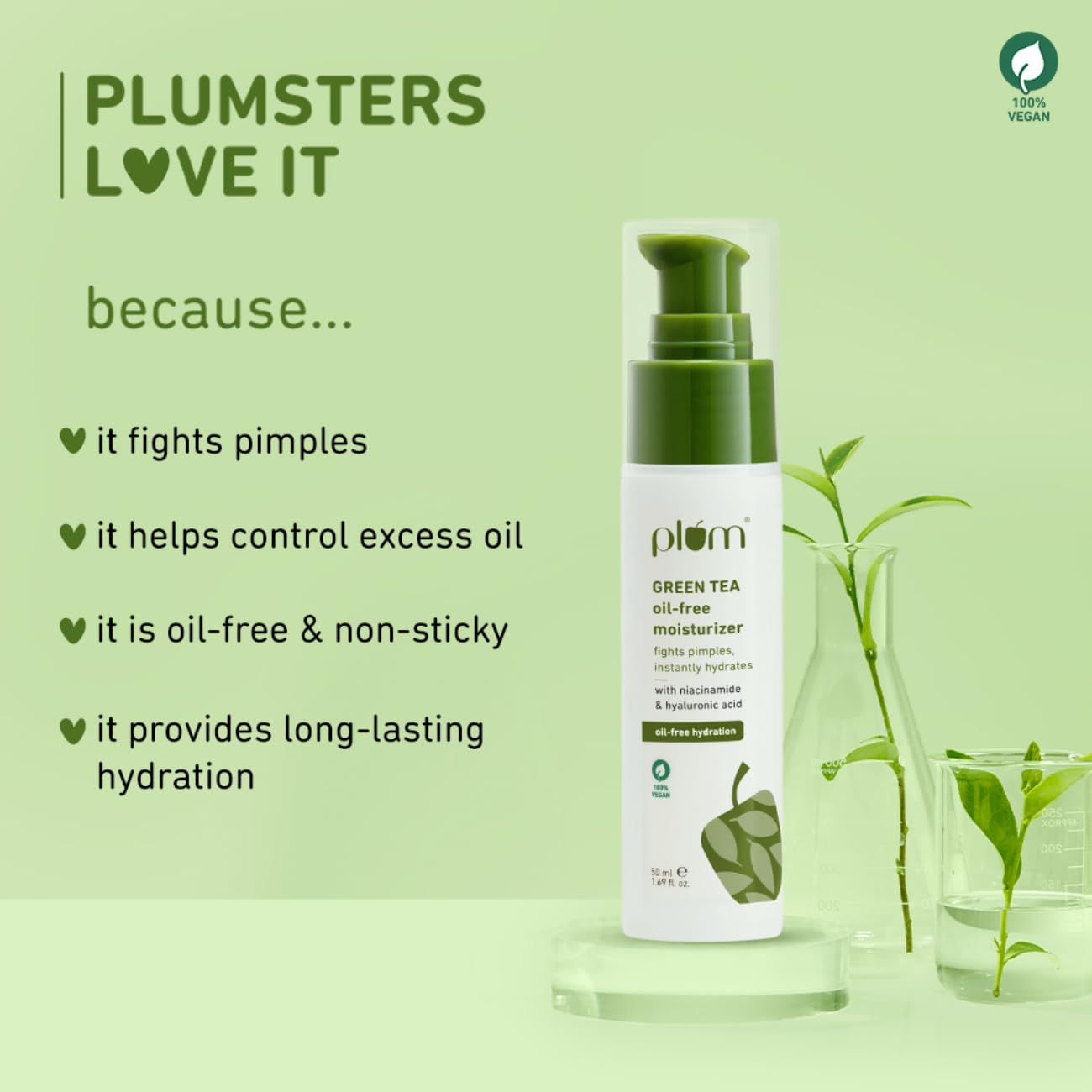 Plum Green Tea Oil-Free Moisturizer 50 MILLI_LITRE