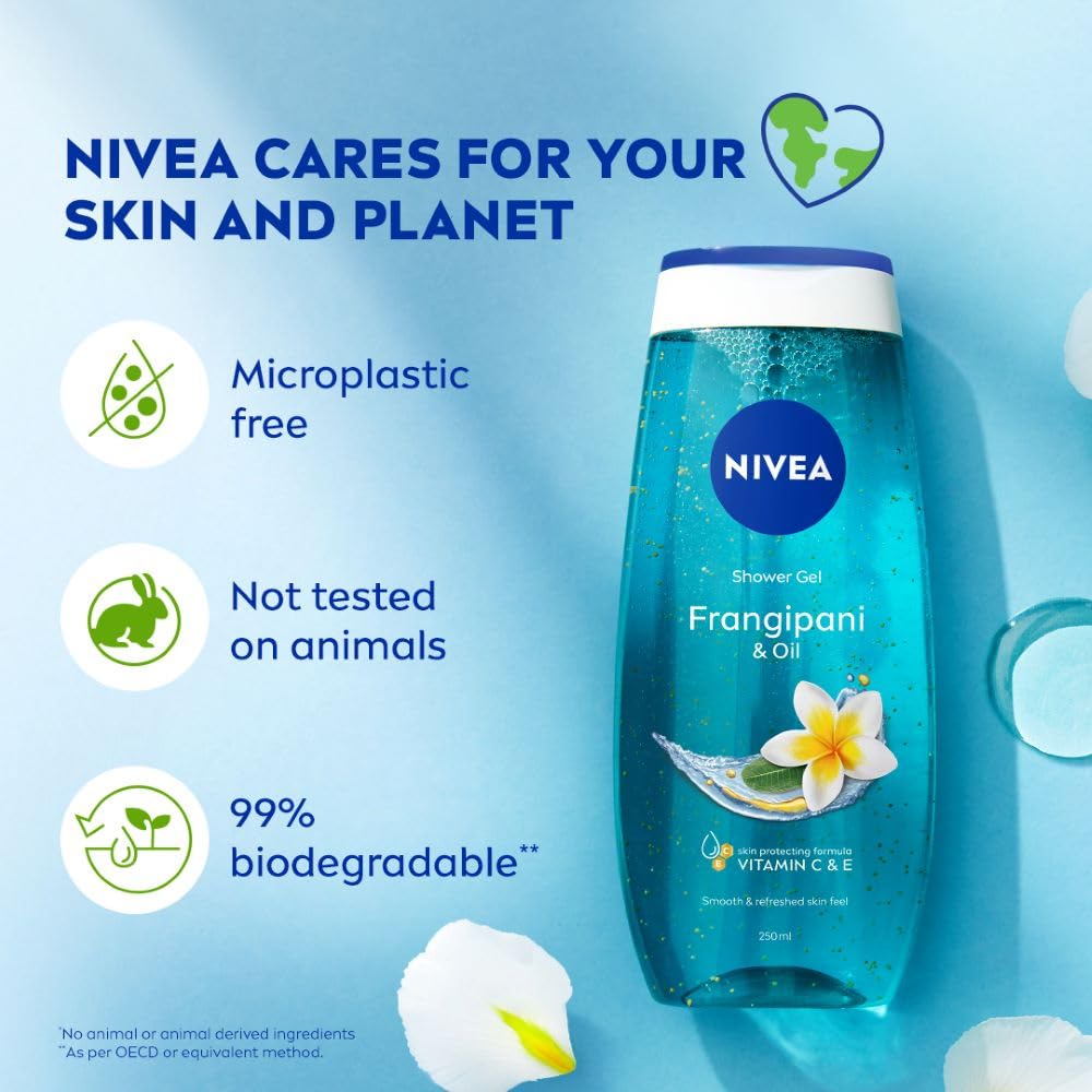 Nivea Frangipani & Oil Shower Gel 250 ML