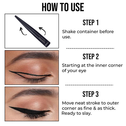 Insight Cosmetics Waterproof Eye Ink, Brown 6.5 g