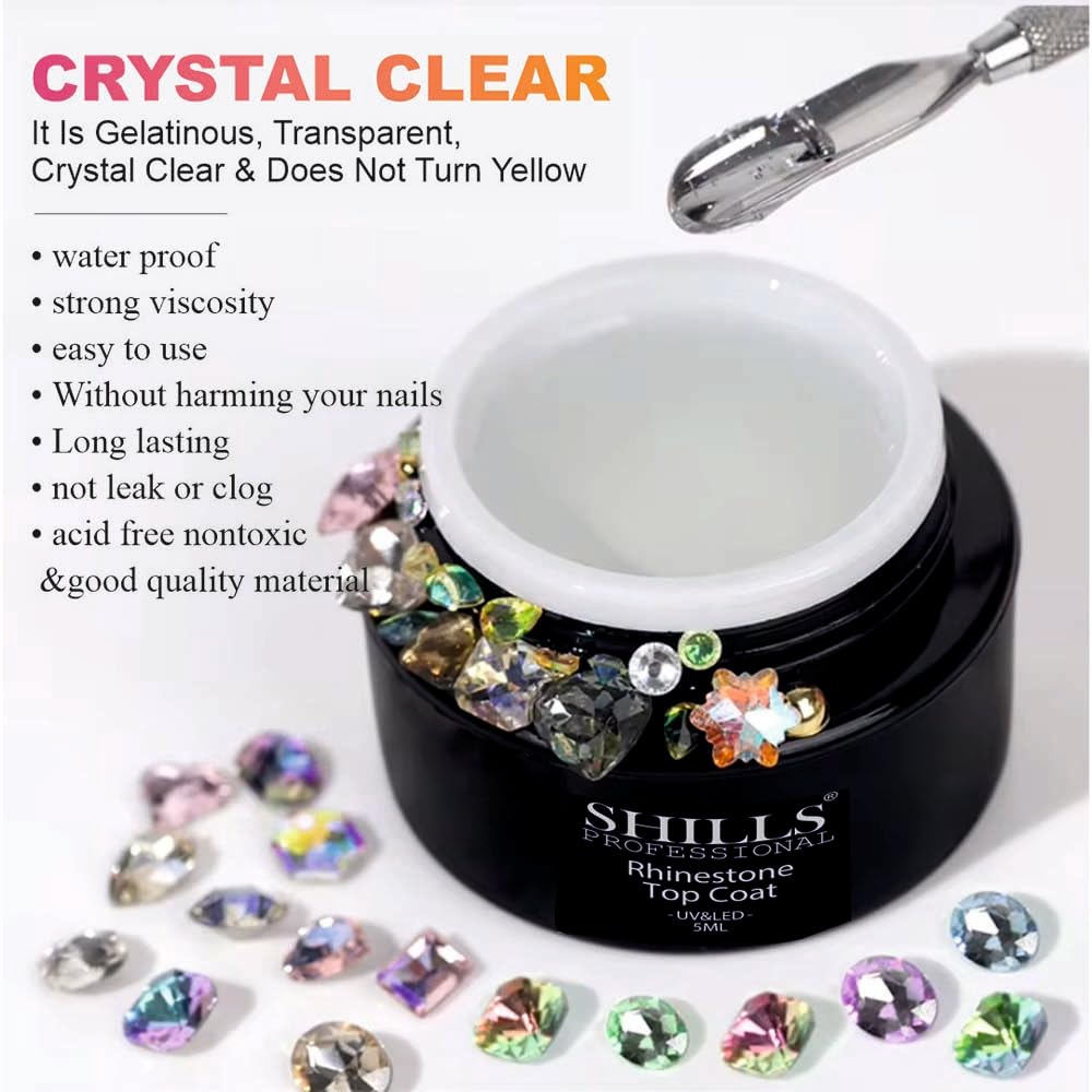 SHILLS PROFESSIONAL RHINESTONE TOP COAT