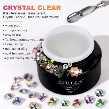 SHILLS PROFESSIONAL RHINESTONE TOP COAT