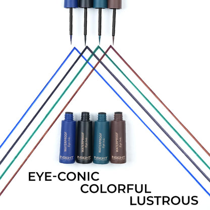 Insight Cosmetics Waterproof Eye Ink, Brown 6.5 g