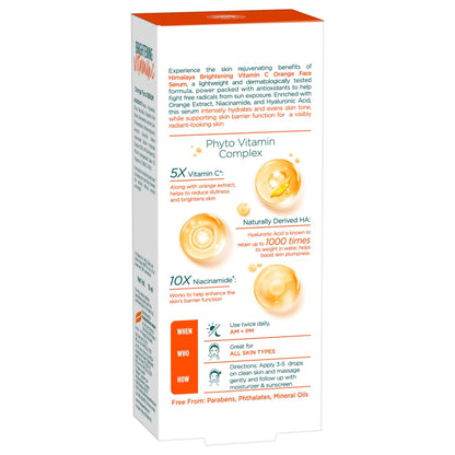 Himalaya Brightening Orange Face Serum 15 ml