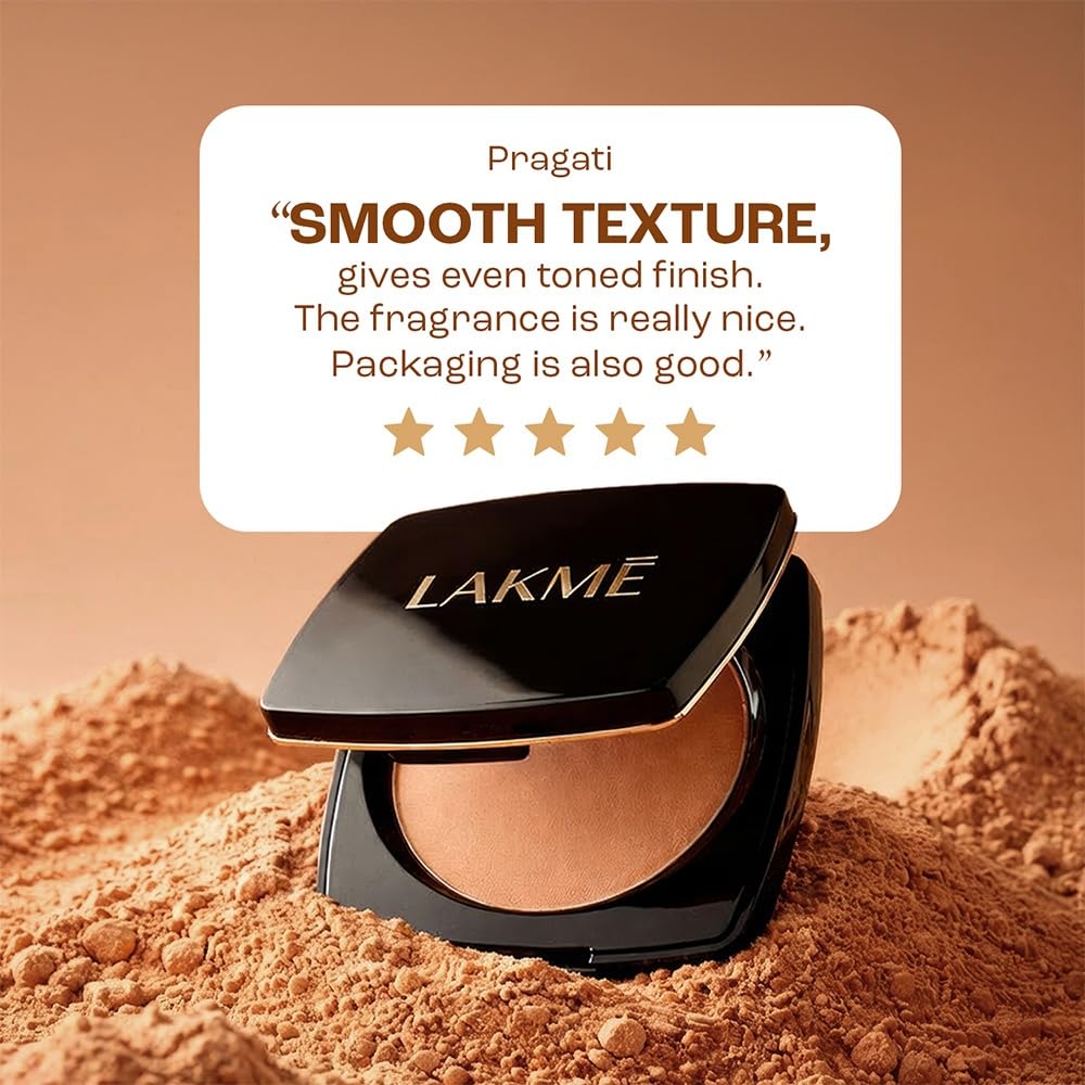 LAKME FOREVER MATTE COMPACT - Natural Cinnamon 9 g
