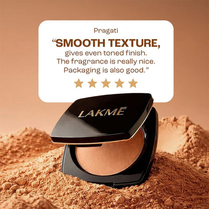 LAKME FOREVER MATTE COMPACT - Natural Cinnamon 9 g