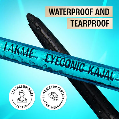LAKME EYECONIC KAJAL DEEP BLACK