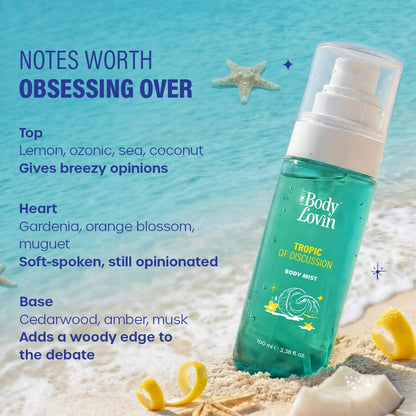 PLUM BODY LOVIN TROPIC OF DISCUSSION BODY MIST