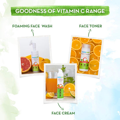 Mamaearth Vitamin C & Walnut Face Scrub 100 g