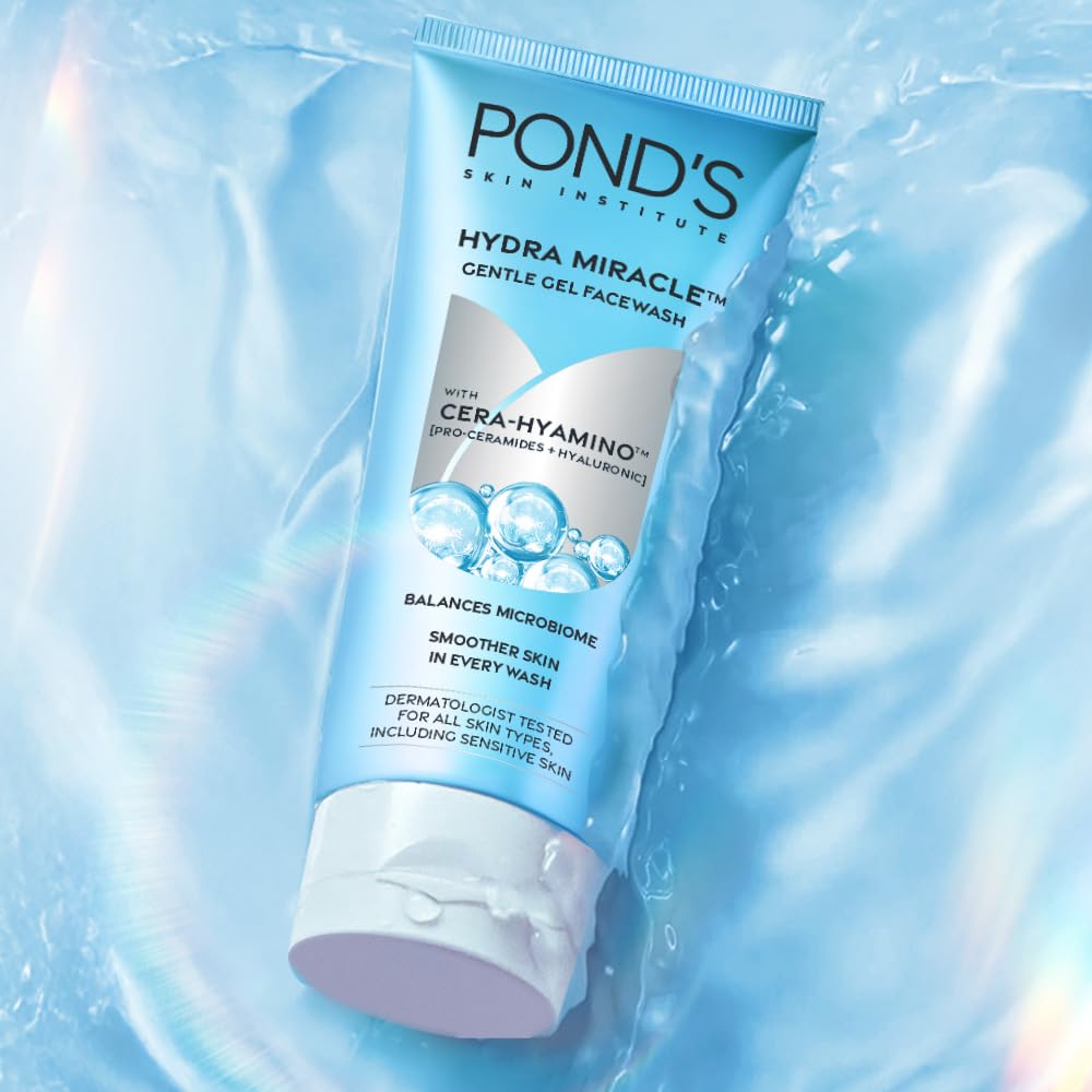 PONDS HYDRA MIRACLE GENTLE GEL FACE WASH - 50G