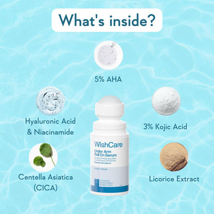 WishCare Aqua Fresh Under Arm Roll On Serum 50 ml