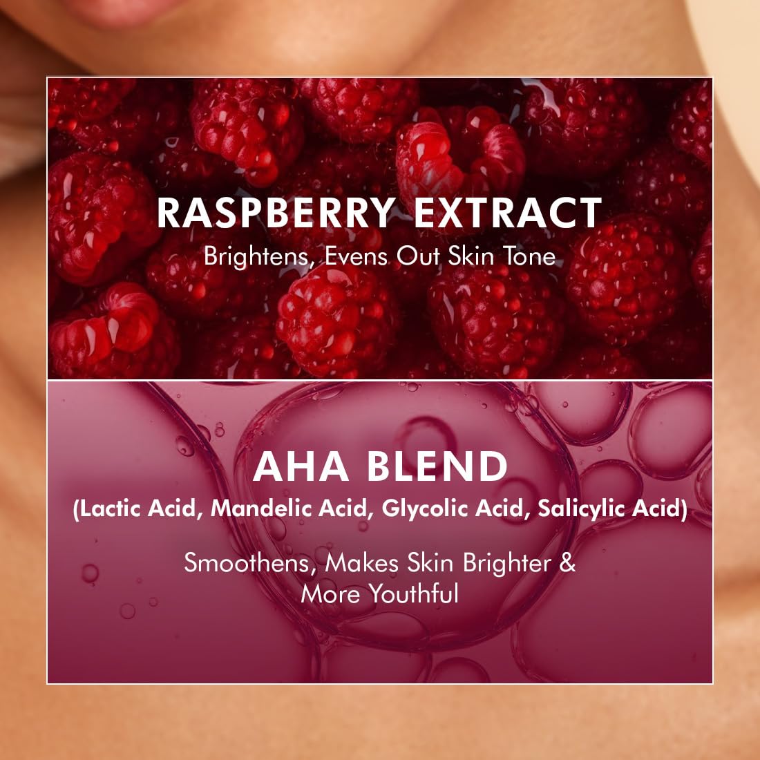 mCaffeine Brightening Raspberry Rush Body Scrub 175 g