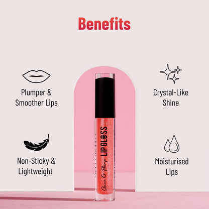 Swiss Beauty Shine & Plump Lip-gloss 01 - Nude 4 ml
