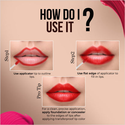 COLORBAR POWERKISS VEGAN MATTE LIPCOLOR - Raunchy 024 5 ml