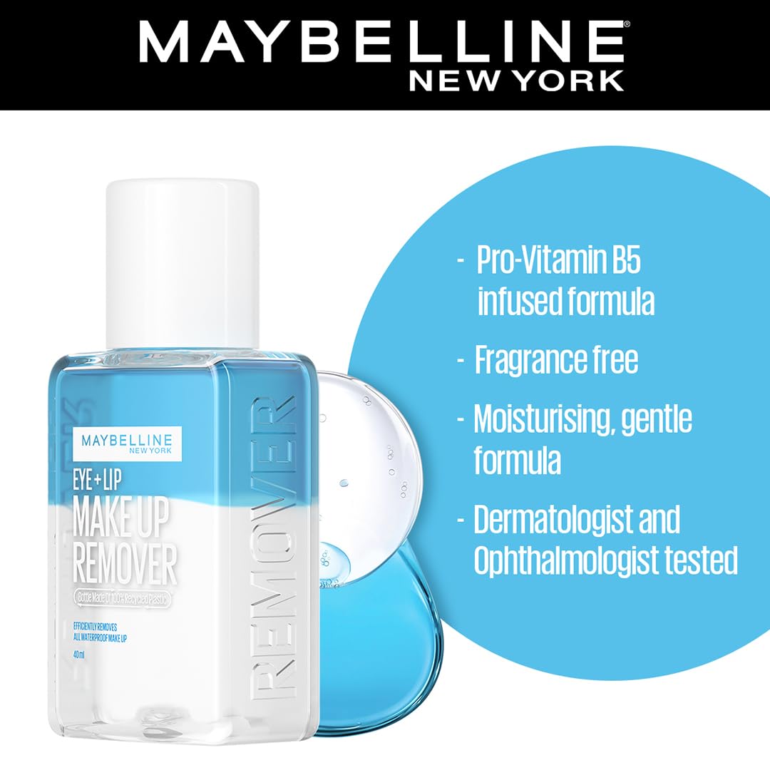 Maybelline New York Eye-Lip Makeup Remover 40 MILLI_LITRE
