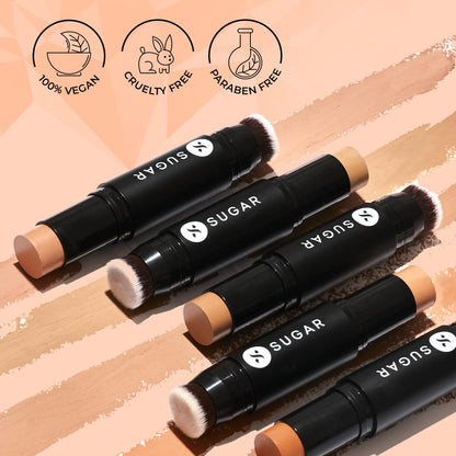 Sugar Cosmetics Ugar Ace Of Face Foundation Stick - 27 Vienna 12 GRAM