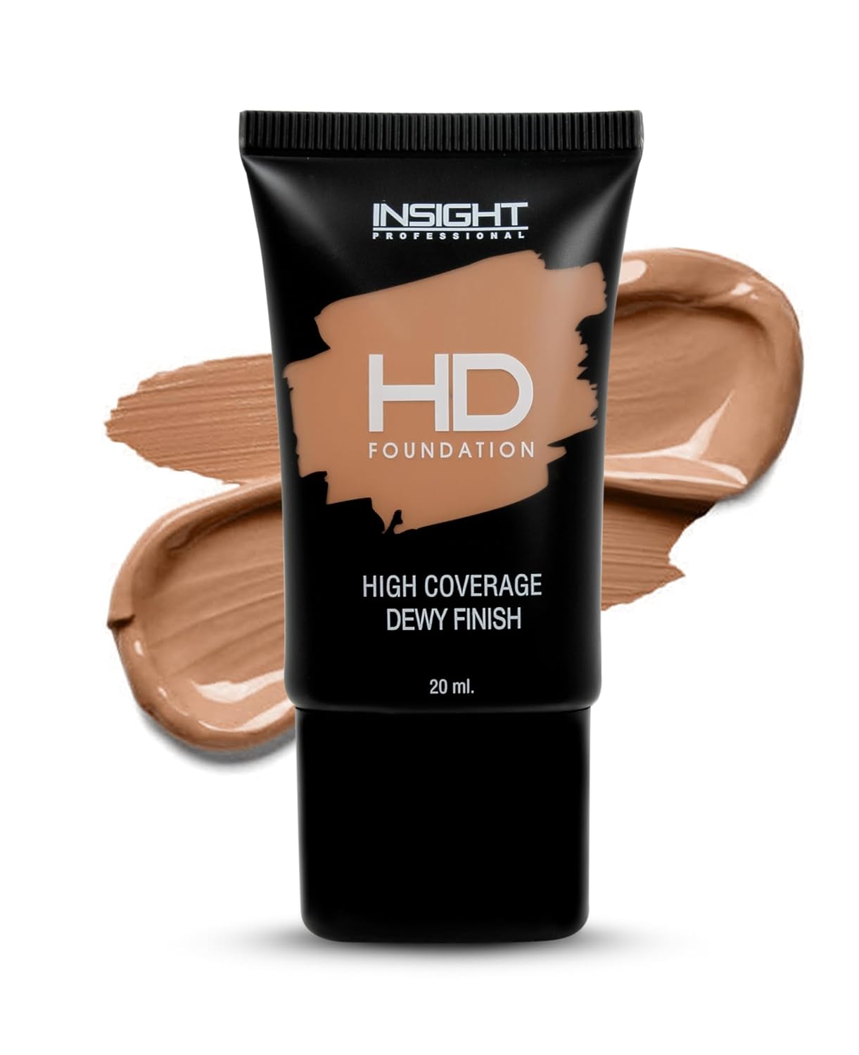 Insight Cosmetics Hd Full Coverage Foundation, Brown Fd30=Mn20 20 ml
