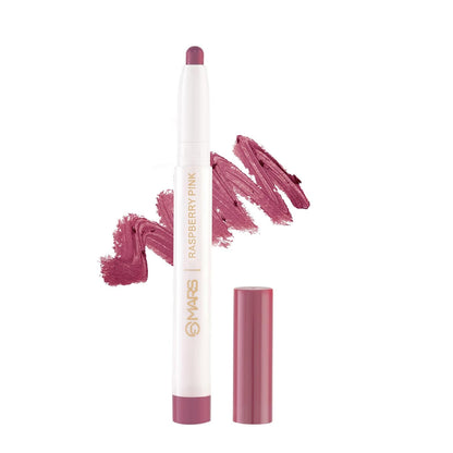 MARS POPINS CHEERY RED LIP CRAYONS - RASSBERRY PINK 1.3 g