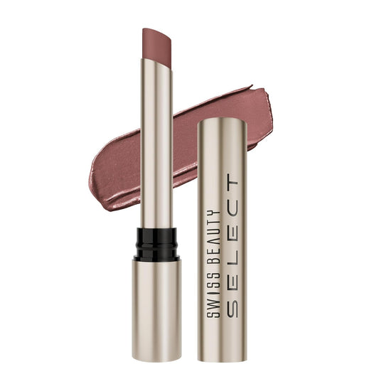 SWISS BEAUTY STAY ALL DAY LIQUID LIPSTICK - 10 EARTHY BROWN