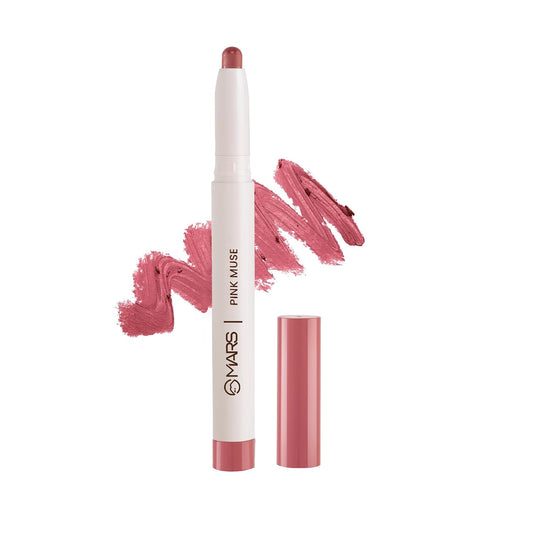 MARS POPINS CHEERY RED LIP CRAYONS - 24-PINK MUSE 1.3 g