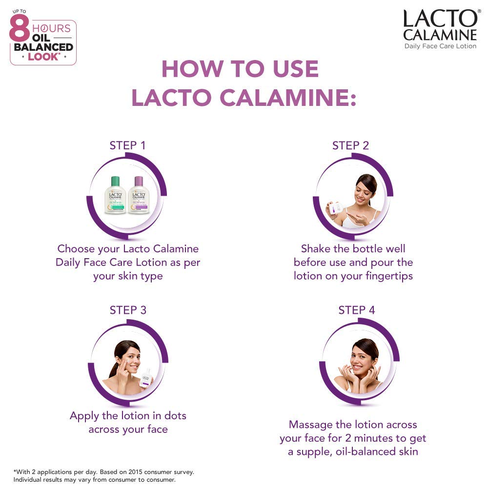 LACTO CALAMINE Oil Control & Skin Soothing Face Lotions 115 ml