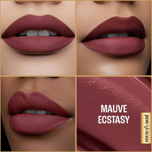 LAKME ULTIMATE GLAM LIQUID LIPSTICK - 15 MAUVE ECSTASY 4.2 ml