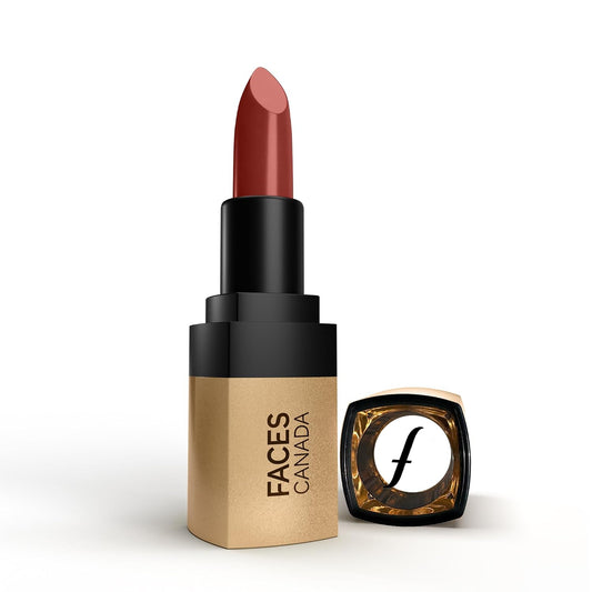 Facescanada Matte Velvet Touch Lipstick - Fierce Brown 17