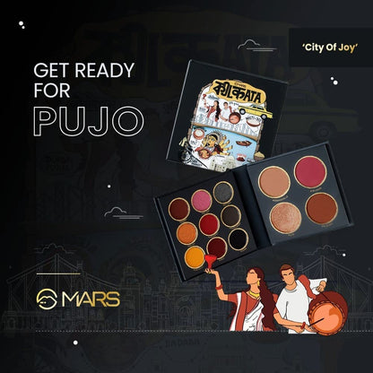 MARS Kolkata THE CITY PARADISE Makeup Kit - Multicolor 16 G