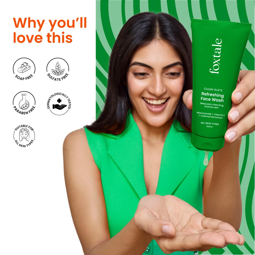 Foxtale Refreshing Face Wash 100 ml