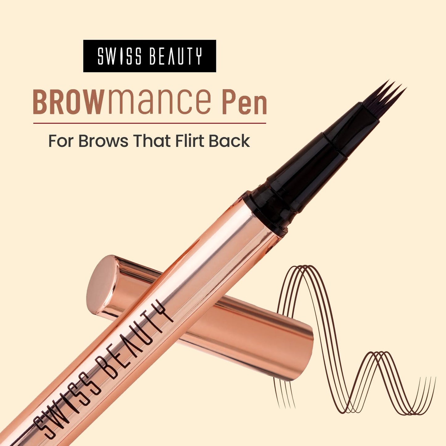 SWISS BEAUTY BROWMANCE EYEBROW PEN