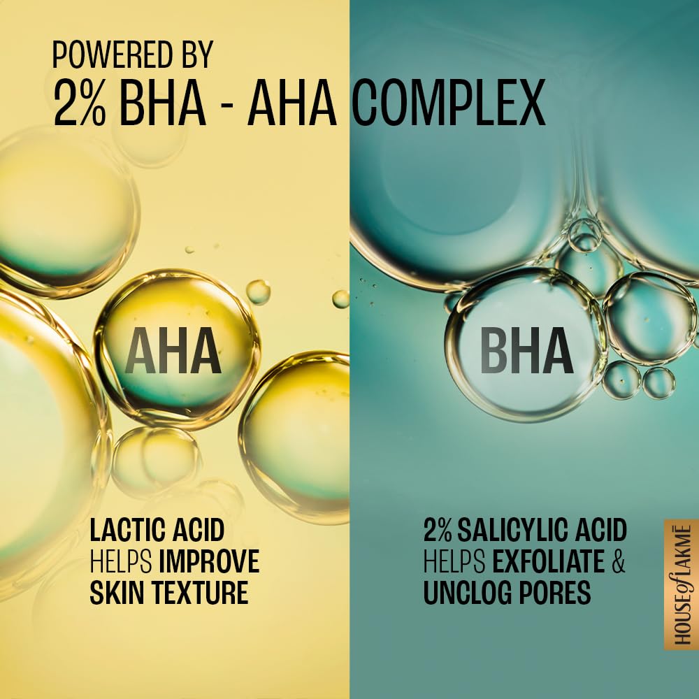 Lakme Lumi-Smooth Aha+ Bha Facewash