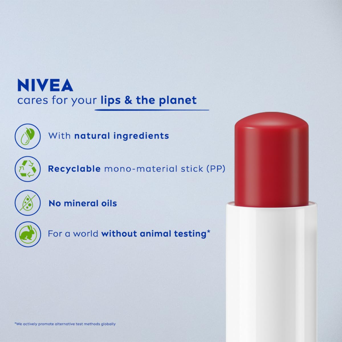 Nivea Pomegranate Shine Lip Balm 4.8 GRAM