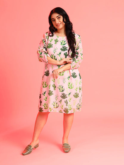 Floral Design Dress