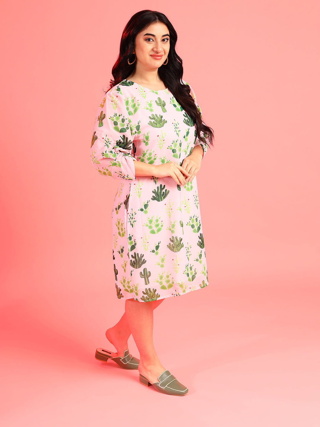 Floral Design Dress