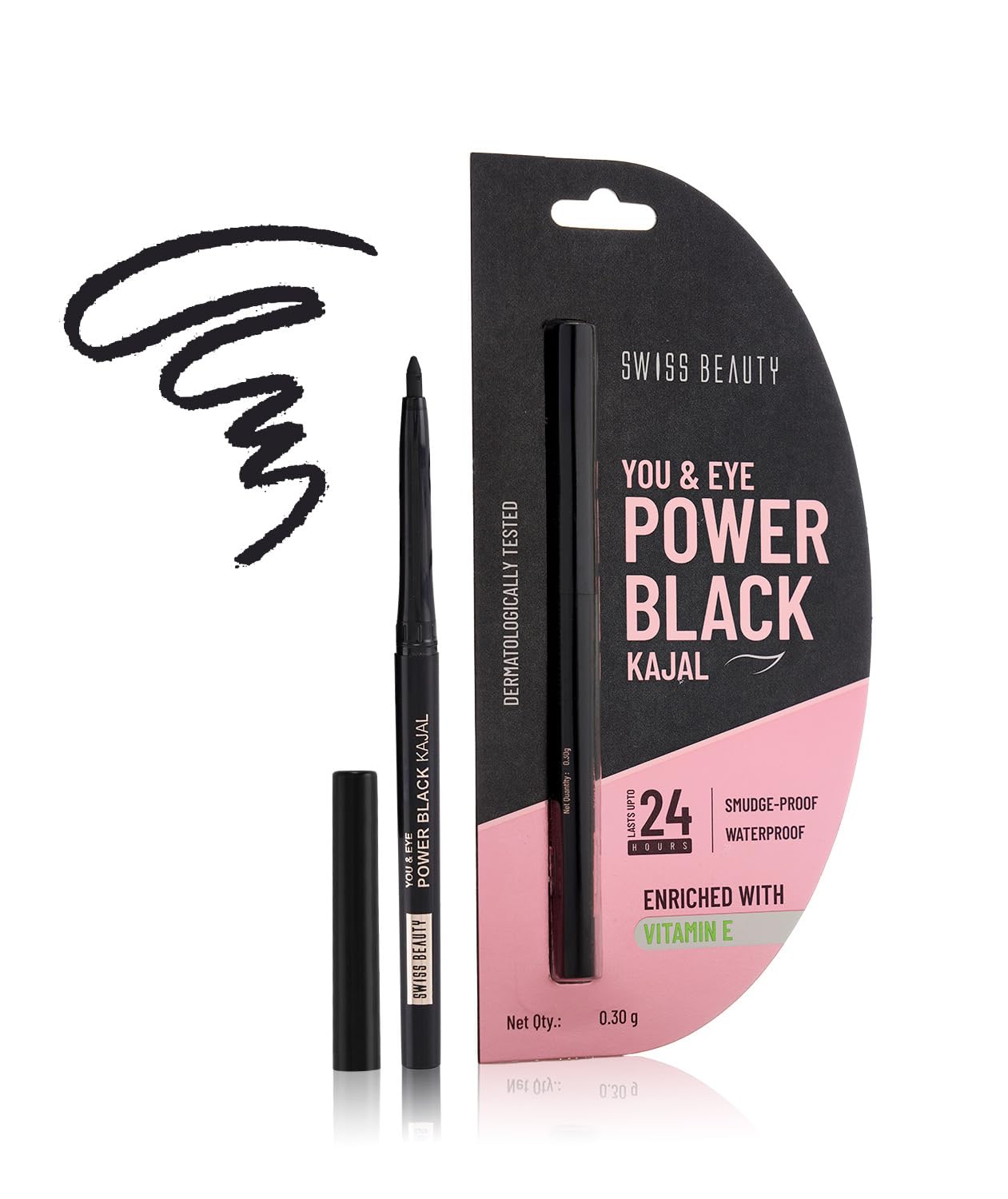 Swiss Beauty You & Eye Power Black Smudge 0.3 GRAM