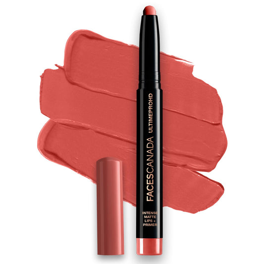 Faces Canada Ultime Pro Hd Intense Matte Lips + Primer 9Hr Long Stay - Blossom N01 1.4 g