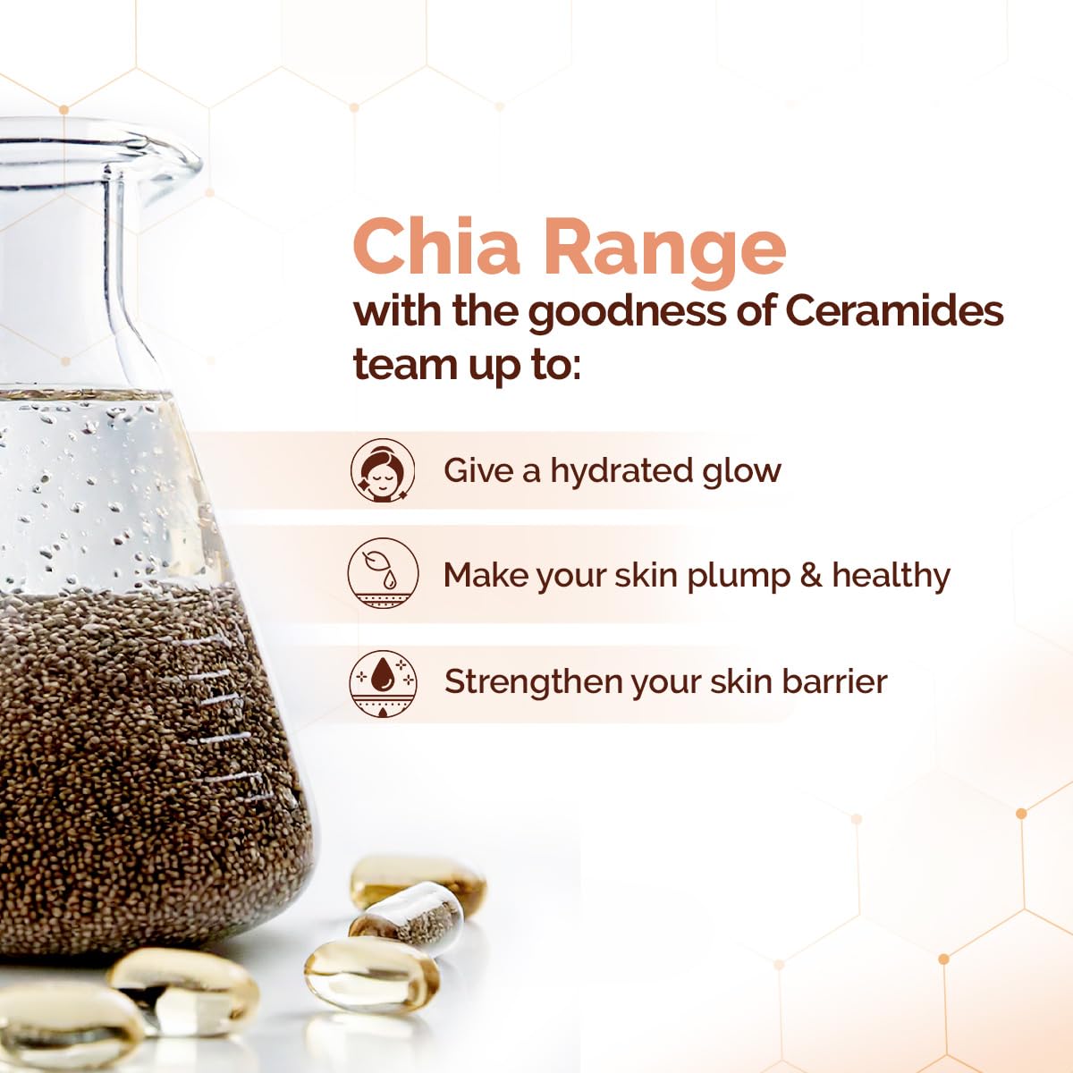 mamaearth Oil-Free Chia Seed & Ceramides FACE WASH 100 ml