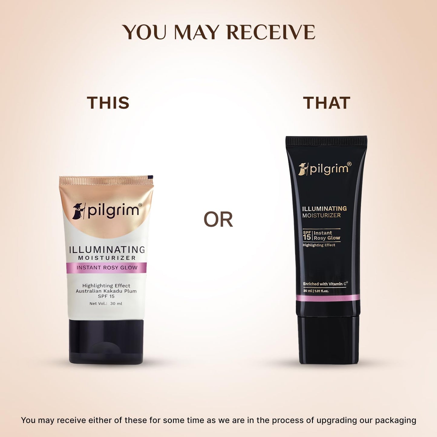 Pilgrim Illuminating Instant Rosy Glow SPF 15 Moisturizer 30 MILLI_LITRE